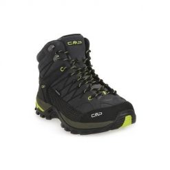 Buty trekkingowe męskie CMP Rigel Mid. Czarne buty trekkingowe męskie CMP, z materiału, za kostkę, bez zapięcia, trekkingowe. Za 349.99 zł.