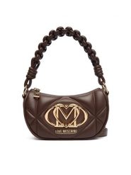 LOVE MOSCHINO Torebka JC4189PP0NLC0 Brązowy. Brązowe torebki klasyczne damskie Love Moschino, bez wzorów, ze skóry, bez dodatków. Za 649.99 zł.