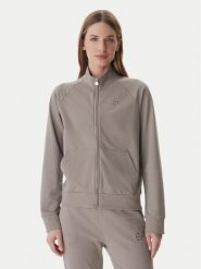 EA7 Emporio Armani Bluza 7W000457 AF13135 Brązowy Regular Fit. Brązowe bluzy bez kaptura damskie EA7 Emporio Armani, s, z bawełny. Za 479.99 zł.