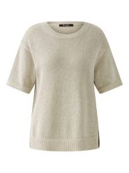 Miss Lagotte Sweter w kolorze kremowym rozmiar: 38. Brązowe swetry klasyczne damskie Miss Lagotte, bez kołnierzyka. Za 165.99 zł.