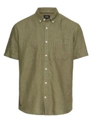 Camel Active Koszula - Regular fit - w kolorze khaki rozmiar: 6XL. Brązowe koszule męskie Camel Active, xl, bez wzorów, bez kołnierzyka, bez ramiączek. Za 130.99 zł.