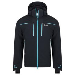 Męska kurtka narciarska Kilpi TEAM JACKET -M. Czarne kurtki męskie Kilpi, m, bez wzorów, z nylonu, bez kaptura, narciarskie. Za 1,248.29 zł.