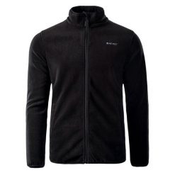 Męska Bluza Polarowa Nakla. Czarne bluzy bez kaptura męskie Hi-tec, m, z polaru. Za 109.99 zł.