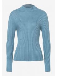 More & More Sweter w kolorze błękitnym rozmiar: 36. Niebieskie golfy damskie MORE & MORE, s, bez wzorów, z wiskozy, bez ramiączek. Za 180.45 zł.
