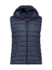 ANAPURNA Kamizelka pikowana "Vakitalana" w kolorze granatowym rozmiar: L. Niebieskie kamizelki damskie ANAPURNA, l. Za 148.26 zł.