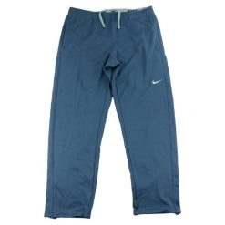 Second life - Nike spodnie dresowe męskie Therma-Fit - Stan bardzo dobry. Niebieskie spodnie sportowe męskie Nike, z dresówki. Za 127.76 zł.