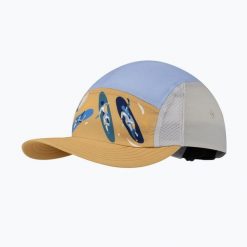 Czapka z daszkiem BUFF 5 Panel Go. Żółte czapki z daszkiem damskie Buff, bez wzorów. Za 149.99 zł.