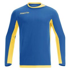 Koszulka treningowa Macron kelt. Niebieskie t-shirty sportowe męskie Macron, bez ramiączek, do piłki nożnej. Za 190.00 zł.