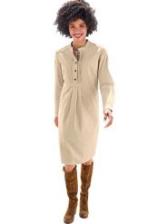 Heine Sukienka w kolorze beżowym rozmiar: 46. Brązowe sukienki damskie Heine, bez wzorów, z bawełny, bez kołnierzyka, bez ramiączek, midi. Za 52.05 zł.