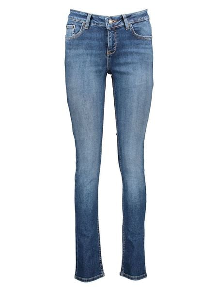LTB Dżinsy - Skinny fit - w kolorze niebieskim rozmiar: W33/L32. Niebieskie jeansy damskie LTB, z podwyższonym stanem. Za 164.95 zł.