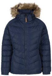 Trespass Nadina - Kurtka damska wyściełana granatowa. Niebieskie kurtki damskie 2117 OF SWEDEN, xl, bez wzorów, z poliesteru, bez kaptura. Za 207.55 zł.