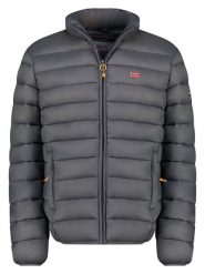 Geographical Norway Kurtka pikowana w kolorze szarym rozmiar: XL. Szare kurtki męskie Geographical Norway, xl, bez wzorów, bez kaptura. Za 148.26 zł.