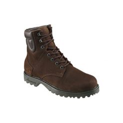 Sztyblety jeździeckie Sentier Top. Brązowe sztyblety męskie FOUGANZA, z kauczuku, bez zapięcia. Za 319.99 zł.