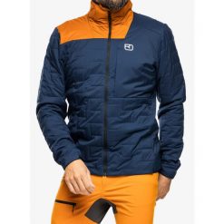 Kurtka skiturowa męska Ortovox Swisswool Piz Segnas Jacket. Niebieskie kurtki męskie ORTOVOX, l, bez wzorów, bez kaptura, narciarskie. Za 1,122.99 zł.
