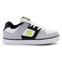 Buty DC Shoes Pure 300660-WLM szare. Szare buty sportowe na co dzień męskie z gumy, bez zapięcia, trekkingowe. Za 490.22 zł.