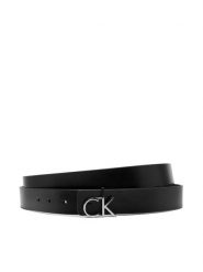 Calvin Klein Pasek Damski Ck Reversible Belt 3.0_Mono K60K612934 Czarny. Czarne paski damskie CALVIN KLEIN, bez wzorów, ze skóry. Za 169.99 zł.