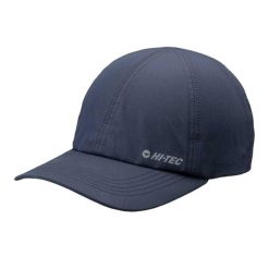 Odblaskowa Czapka Z Daszkiem Z Logo Makato. Niebieskie czapki męskie Hi-tec, bez wzorów, sportowe. Za 64.99 zł.