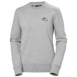 Bluza damska Helly Hansen Nord Graphic. Szare bluzy bez kaptura damskie Helly Hansen, s, z bawełny. Za 332.00 zł.