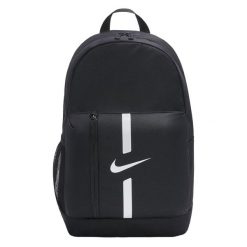 Plecak Academy Team 22L. Czarne plecaki męskie Nike, bez wzorów, z materiału. Za 171.99 zł.