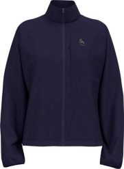 Kurtka damska Odlo ZEROWEIGHT Jacket. Niebieskie kurtki do biegania damskie Odlo, l, bez wzorów, z materiału, bez kaptura. Za 510.45 zł.