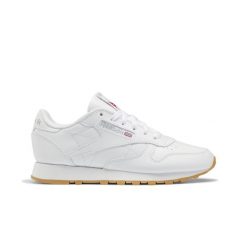 Buty do chodzenia damskie Reebok Classic Leather. Białe buty sportowe na co dzień damskie Reebok, bez wzorów, z gumy, trekkingowe, reebok classic. Za 452.00 zł.