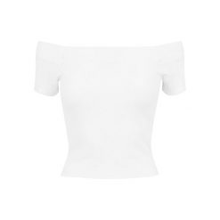Koszulka damska Urban Classic Off. Białe t-shirty damskie Urban Classics, bez wzorów, bez kołnierzyka. W wyprzedaży za 39.00 zł.