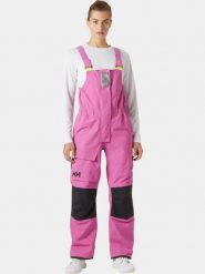 Spodnie Damskie Helly Hansen Pier 4.0 Bib. Czerwone spodnie materiałowe damskie Helly Hansen, bez wzorów, z materiału. Za 999.00 zł.