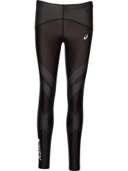Asics Legginsy sportowe w kolorze czarnym rozmiar: S. Czarne legginsy damskie Asics, s, bez wzorów, z materiału. Za 96.83 zł.