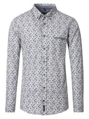 CASAMODA Koszula - Casual fit - w kolorze błękitnym rozmiar: M. Niebieskie koszule męskie CASAMODA, m, bez wzorów, z bawełny, bez kołnierzyka, bez ramiączek. Za 114.17 zł.