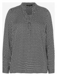 More & More Bluzka w kolorze czarno-kremowym rozmiar: 38. Białe bluzki damskie MORE & MORE, s, bez wzorów, z wiskozy, klasyczne, bez kołnierzyka, bez ramiączek. Za 74.11 zł.