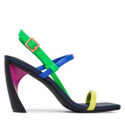 Sandały United Nude. Sandały damskie United Nude, bez wzorów, bez obcasa, na słupku. Za 1,159.00 zł.