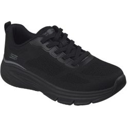 Buty sportowe męskie Skechers Bobs Arch Fit Elev8. Czarne buty sportowe na co dzień męskie Skechers, z materiału, bez zapięcia, na fitness i siłownię. Za 490.00 zł.