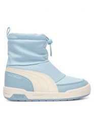 Puma Śniegowce Multiflex 2 Boot 402847 Niebieski jasny. Niebieskie buty zimowe chłopięce Puma, z materiału, bez zapięcia. Za 249.99 zł.