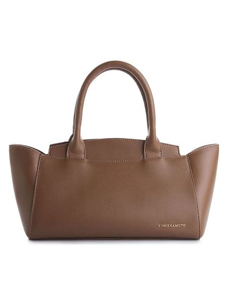 Vince Camuto Torebka "Messina" w kolorze jasnobrązowym - 33,5 x 15 x 14 cm rozmiar: onesize. Brązowe torebki klasyczne damskie Vince Camuto, bez wzorów, z materiału, bez dodatków. Za 144.24 zł.