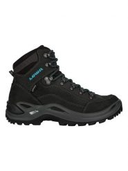 LOWA Skórzane buty turystyczne "Renegade GTX Mid Ws" w kolorze czarnym rozmiar: 39,5. Czarne obuwie trekkingowe damskie Lowa. Za 702.81 zł.