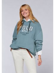 Polo Sylt Bluza w kolorze niebieskim rozmiar: M. Niebieskie bluzy z kapturem damskie Polo Sylt, m. Za 136.13 zł.