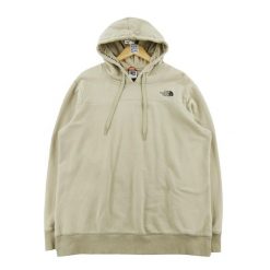 Second life - Bluza męska The North Face - Jak nowy. Brązowe bluzy sportowe męskie The North Face, bez wzorów, eleganckie, bez kołnierzyka, bez ramiączek. Za 127.76 zł.