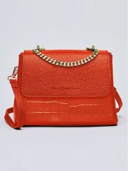 CXL by Christian Lacroix Skórzana torebka w kolorze czerwonym - 24 x 18 x 8 cm rozmiar: onesize. Czerwone torebki klasyczne damskie CXL by Christian Lacroix, bez wzorów, z materiału, bez dodatków. Za 304.99 zł.