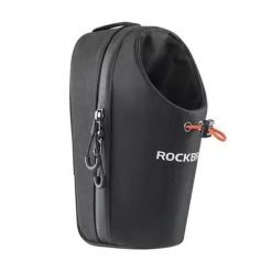 Torba na kierownicę do rowerów i skuterów ROCKBROS. Czarne torebki klasyczne damskie ROCKBROS, bez wzorów, z materiału, bez dodatków. Za 111.20 zł.