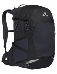 Plecak damski Vaude Bike Alpin 23+5 - black. Czarne plecaki damskie Vaude, bez wzorów, z materiału. Za 689.00 zł.