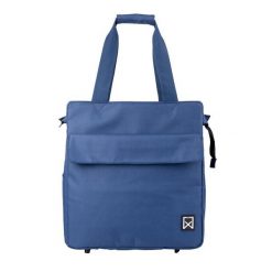 Torba na bagażnik rowerowy Willex Smart Shopper. Niebieskie shopper bag damskie willex, bez wzorów, bez dodatków. Za 347.00 zł.