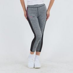 Damskie Legginsy Biegowe Stretch Kluczowe Cechy Model. Szare legginsy damskie ELPLAYER, xl, bez wzorów, z bawełny, na fitness i siłownię. Za 64.00 zł.