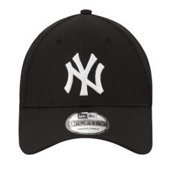Męska Czapka Z Daszkiem New York Yankees. Czarne czapki męskie New Era, bez wzorów, sportowe. Za 190.99 zł.
