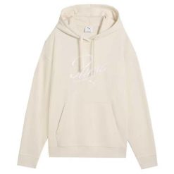 Damska Bluza Z Kapturem ESS Script Comfort. Białe bluzy z kapturem damskie Puma. Za 218.04 zł.