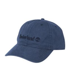 Czapka Cooper Hill Embroidered Niebieski - TB0A65QX288. Niebieskie czapki męskie Timberland, bez wzorów. Za 152.60 zł.