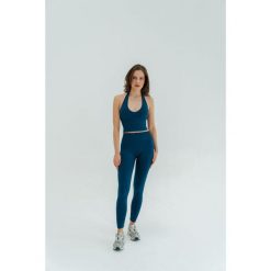 Legginsy modelujące do jogi Monoholi Malbu Evenings z wysokim stanem. Niebieskie bielizna termoaktywna damska MOONHOLI, xl, bez wzorów. Za 359.00 zł.