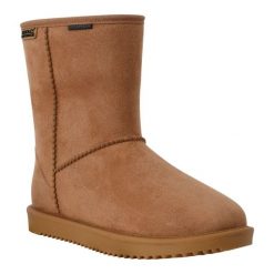 Damskie Wodoodporne Buty Zimowe Risely Z Podszewką Ze Sztucznego Futra. Brązowe obuwie trekkingowe damskie Regatta, na zimę. Za 193.99 zł.
