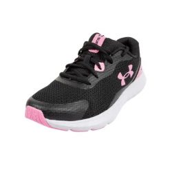 Buty Treningowe Z Okrągłym Noskiem Dla Kobiet. Czarne obuwie treningowe damskie Under Armour, na jogę i pilates. Za 221.00 zł.