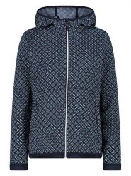 CMP Kurtka polarowa w kolorze granatowym ze wzorem rozmiar: 46. Niebieskie kurtki damskie CMP, s, bez wzorów, z materiału, bez kaptura. Za 170.07 zł.