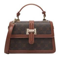 Torebka Nine West. Brązowe torebki klasyczne damskie Nine West, bez wzorów, bez dodatków. Za 329.99 zł.
